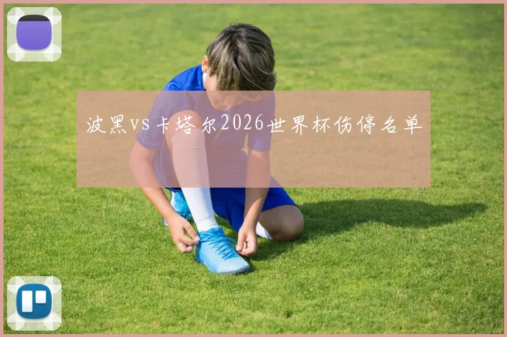 波黑vs卡塔尔2026世界杯伤停名单