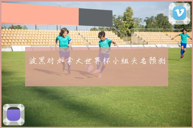 波黑对加拿大世界杯小组头名预测